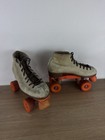 Vintage Riedell Roller Skates Size 7 Rental Suede Sure Grip Super