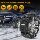 6x Wheel Tire Snow Chains Heavy Duty Car Truck Suv Anti-skid Steel Universal Atv