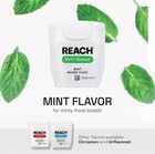 Reach Waxed Dental Floss  Mint  Shred-resistant  Deep Cleaning 55 Yd - Oral Care