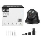 Hikvision Compatible 4k 8mp Mic Security Camera Poe Colorvu Cctv Turret 2 8mm