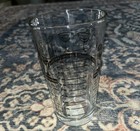 Vintage Libbey Bartender Bar Cocktail Mixed Drink Recipe Glass Mcm Barware