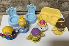 Fisher Price Little People Disney Princess Prince Chairs Figures Lot Of 8 Toys