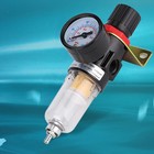 1 4 Air Compressor Filter Regulator Water Pressure Moisture Trap Separator