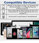 Lot 1-100pack Usb Charger Cable Cord For Apple Iphone 7p 8 X Xr 11 12 13pro Max