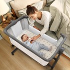 Li l Pengyu Li        l Pengyu Baby Bassinet Bedside Sleeper - Adjustable Crib -