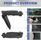 Outdoor Knife Folding Knife Spring Open Assist Survival Hunting Tactical Knife