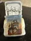 German Fairing Strasboerg Pigs In Motor Car Porcelain Vintage