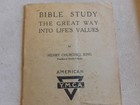 Wwi American Ymca In France Bible Study Pamphlet Paris  1918 Hershey Pa