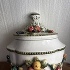 Andrea By Sadek Wall Mount Fountain Planter Ceramic Fruit Decor Japan