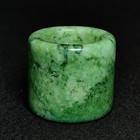 22 5mm Chinese Old Jade Hand Carved Thumb Ring Or Pendant Decoration Collection
