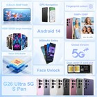 Unlocked Cell Phone G26 Ultra 5g Dual Sim Android Smartphone Cheap Phone