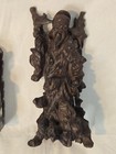 Chinese God Of Longevity Shou Lao Carved Root Wood Statue figure  10  Tall