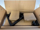 Vivo Dual Monitor Mount W  Glass Base Stand For 2 Computer Screens Up To 32  New