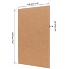 200 Sheets Chipboard 5 X 7 Inch  40pt  point  Medium Weight Chipboard  04 Calipe