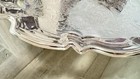 Leonard Silver Co  Vintage Silver Plate 14    Footed Chippendale Tray