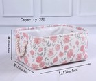 Rectangular Storage Basket Collapsible Organizer Bin Waterproof For Organizin   