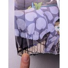 Boppy Preferred Shopping Cart And High Chair Cover Jumbo Dot Gray White Nib