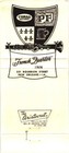 New Orleans Louisiana Pete Fountain s French Quarter Inn Vintage Matchbook Cover