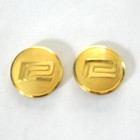 Set Of 2 Penn Central Railroad Buttons Waterbury Button Company Conn 1  Diameter