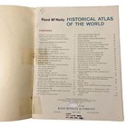 Rand Mcnally Historical Atlas Of The World R R Palmer 1960s Vintage Maps Pb