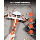 Uimoso Ratcheting Tube Bender Kit 1 4-7 8 Inch With Forward And Reverse Options