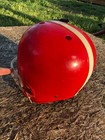 Vintage 1950s 1960s Red Football Helmet  Unbranded   Great Condition