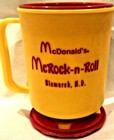 Vintage  Very Rare Mcdonald s Travel Mug  Mcrock And Roll Cafe - Brand New  
