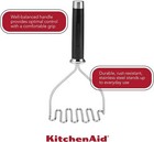 Gourmet Stainless Steel Wire Masher  10 24-inch  Black