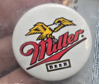 Miller Beer Pinback Buttons Pin  Electronic Flashing Light 1 5  Sealed