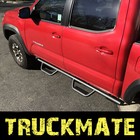 05-23 Fit Toyota Tacoma Double Cab Running Boards Side Step Boards Nerf Bars