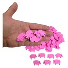 Bulk Pink Pig Pencil Erasers 144 Pack Double-sided  Kids Stationery Arts And    