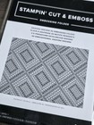 Stampin    Up  Dashing Designs 3d Embossing Folder Card Making Retired