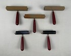 Lot 5 Vintage Speedball Hunt Mfg Co Brayers Rubber Ink Rollers Usa  3 6     2  4    