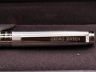 Georg Jensen Sterling Silver 925 Line Fountain Pen M Nib