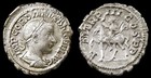 Gordian Iii On Horseback  Xf Scarce Roman Empire Denarius Ancient Coin Rome Mint
