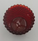 Vintage Red Hobnail 2 1 2  Votive Candle Holder - Type 1