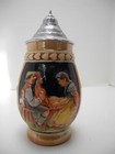Small 1 8 Lidded Vintage German Beer Stein Stamped Western Germany
