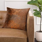  Throw Pillow Covers Case Brown Copper Old 18  X 18   pack Of 1  Multicolor