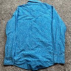 Garth Brooks Sevens By Cinch Mens L Blue Paisley Western Snap Shirt