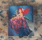 Disney The Little Mermaid 4x4x4 Jewelry Trinket Box Vintage