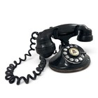 Antique 1930s Western Electric Bell System 202 Rotary Telephone D1 Black