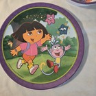  Vintage Zak Designs Dora The Explorer Children   s Plate Bowl   Silverware Set