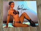 Carrie Fisher Autographed 8x10 Photo  Signed  Authentic  Star Wars  Leia  Coa