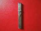 J7814  Antique Dutch Snake  Wrapped  833 Silver Needle Case   See Description