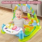Baby Activity Play Mat - Kick   Play Piano Gym With Musical Learning Toys