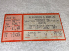 Queen Concert Ticket Stub With Billy Squier 1982 Seattle Coliseum Freddy Mercury