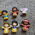 Fisher-price Little People Disney Princess Figure Lot Of 15 Moana Ariel Tiana