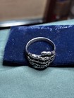Collectible Men   s Biker Ring Skeleton Hand Or Bony Fingers Stainless Steel Sz 15