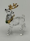 Swarovski Crystal Reindeer Christmas Ornament Nib Coa