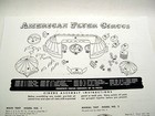 Reproduction American Flyer Cardboard Circus Tent   Accessory Set